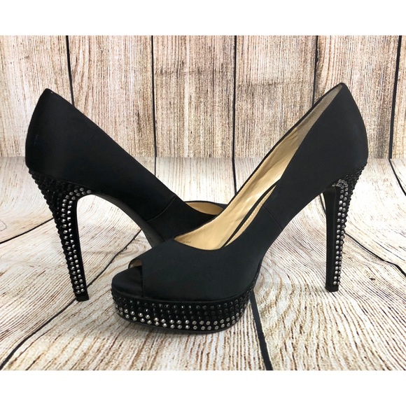 Gianni Bini Shoes - Gianni Bini Platform Heels Stiletto Rhinestones
